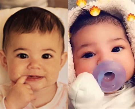 Kylie Jenner Debuts Close-Up Photos And Video Of Baby Stormi -- 'KUWK' Fans Find She Looks Like ...