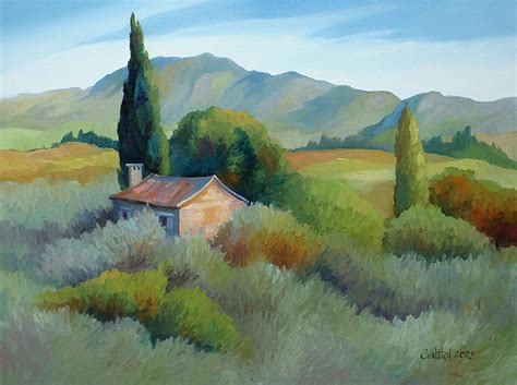 Art by Saltiel: French Countryside