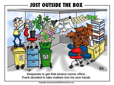 March 2012 - Just Outside the Box Cartoon | Office humor, Funny ...