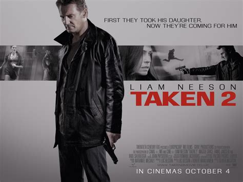 Taken 2 UK Poster Quad - HeyUGuys