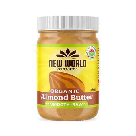 Almond Butter - Organic & Natural — New World Foods | Organic & Natural ...