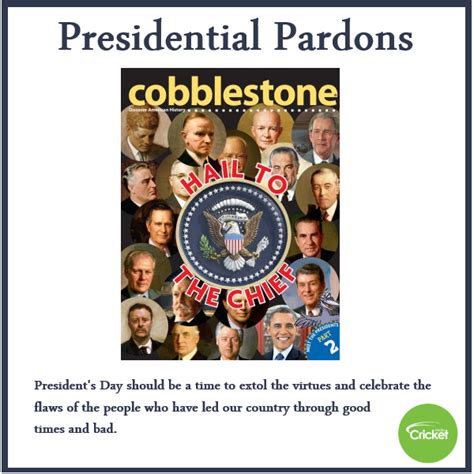 Presidential Pardons - Cricket Media