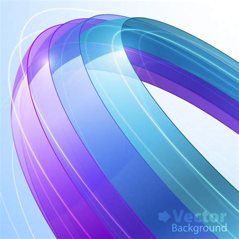 Colorful ribbons background (18295) Free AI, EPS Download / 4 Vector