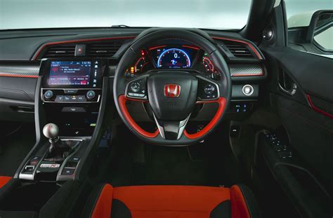 Honda Civic Type R Interior, Sat Nav, Dashboard | What Car?