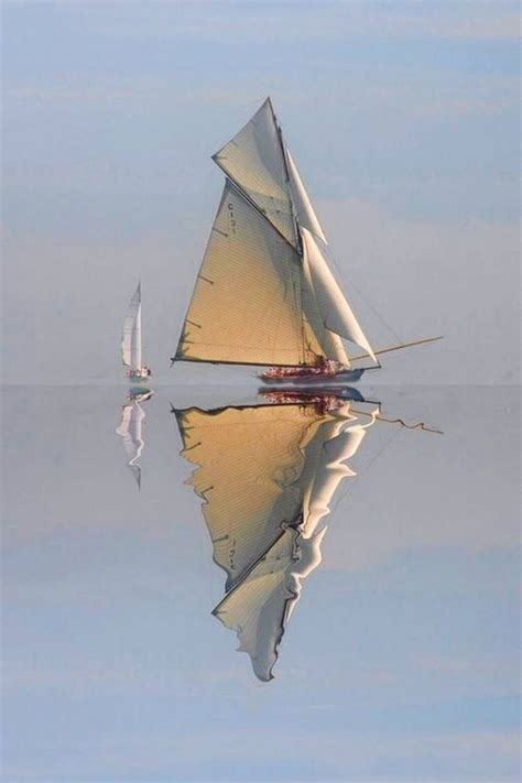 Reflection | Boat art, Boat painting, Sailboat painting