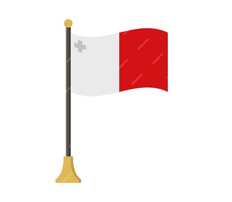 Premium Vector | Maltese flag