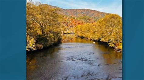 Spectacular view of Tennessee's fall colors