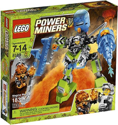 LEGO Power Miners Magma Mech Set 8189 - ToyWiz