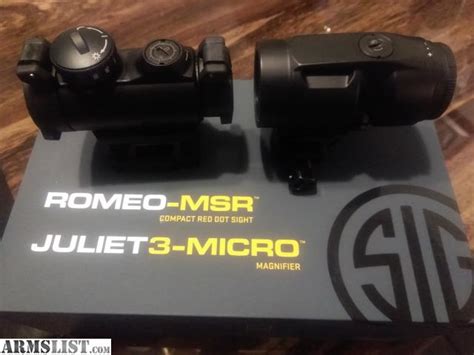 ARMSLIST - For Sale: Sig Romeo & Juliet Combo