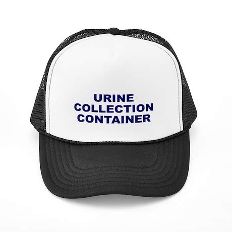 Urine Collection Trucker Hat by UrineCollection