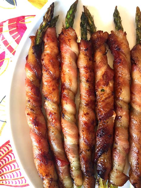 Bacon Wrapped Asparagus Appetizer Recipe – Melanie Cooks