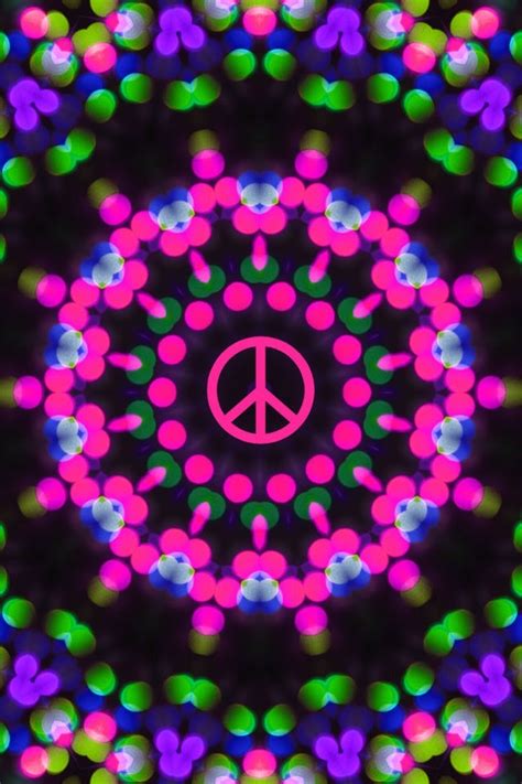 Poster | Peace, Peace symbol, Neon signs