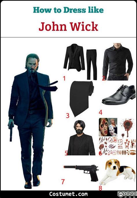 John Wick Costume for Halloween | Halloween costume suit, Mens ...