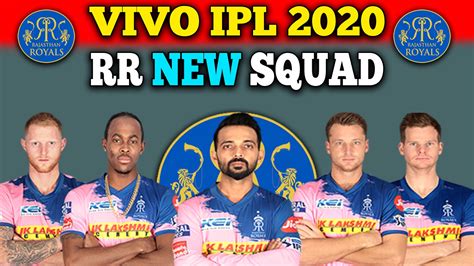 IPL 2020 : Rajasthan Royals Team 2020 Players List | Rajasthan Royals ...