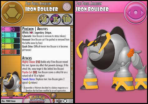 Iron Boulder by PokemonCMG on DeviantArt