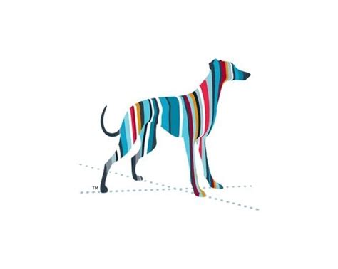 Greyhound Logo by melisa | Dog logo design, Greyhound, Graphic projects