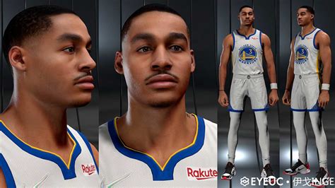 NBA 2K22 Jordan Poole Cyberface (Playoffs Version) by INGE