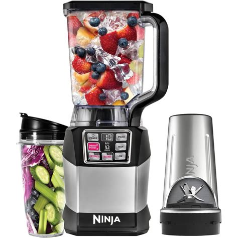 Nutri Ninja Auto-iQ Compact Blender System with Nutri Ninja Cups (BL490 ...