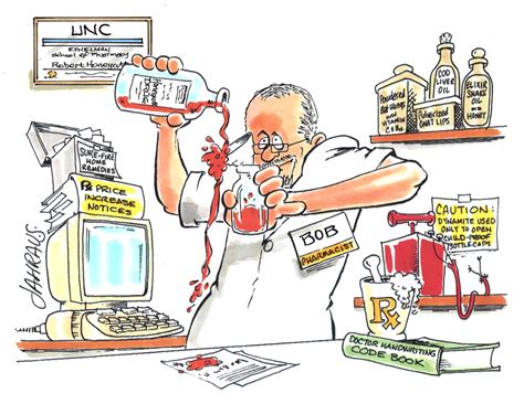 Pharmacist Cartoon | Funny Gift for Pharmacist