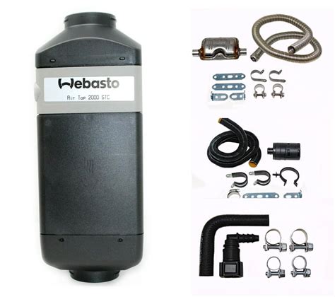 Webasto Air Top 2000 STC Gas Kit 12V Required Parts List | Ford Transit ...