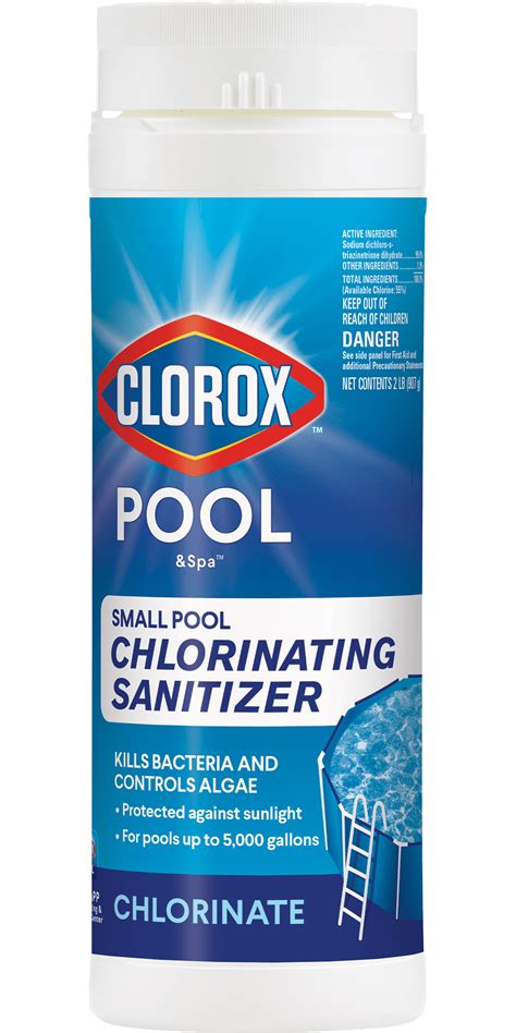 Clorox Pool&Spa Small Pool Chlorinating Sanitizer for Above Ground ...