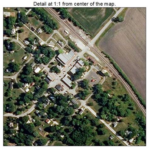 Aerial Photography Map of Blackwater, MO Missouri