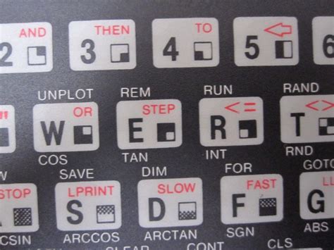 Sinclair ZX81 Keyboard