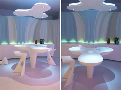 Glamorous Futuristic Interior Design Concept by Karim Rashid - Home Reviews