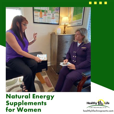 Natural Energy Supplements for Women — Healthy Life Chiropractic