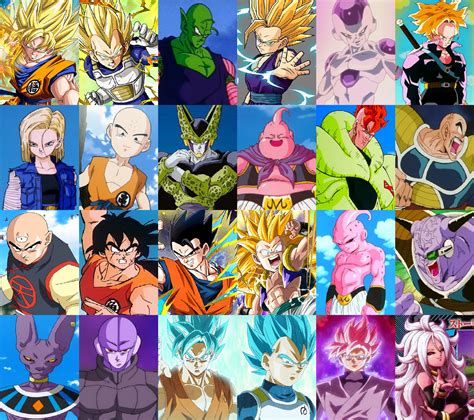 Dragon Ball Z FighterZ Characters by MnstrFrc on DeviantArt