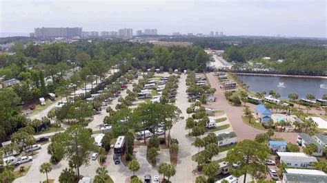 Drone Photo & Video Emerald Coast RV Beach Resort | Florida