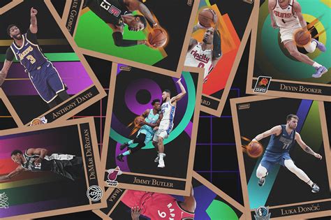 Modern Basketball Cards with a Retro Twist II on Behance