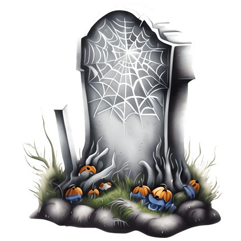 Halloween Tombstone Clipart · Creative Fabrica