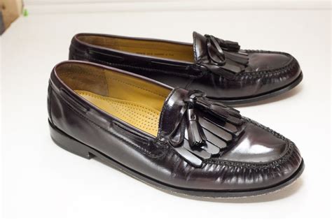 Cole Haan 12 Brown Tassel Kiltie Loafers Men's Dress Shoes - Dress/Formal