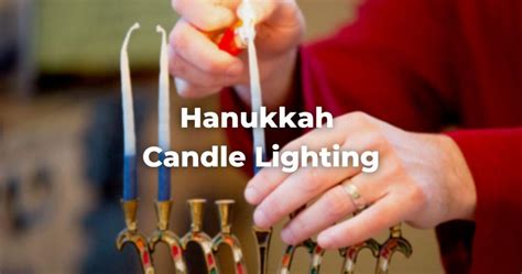 How to light the Hanukkah Candles