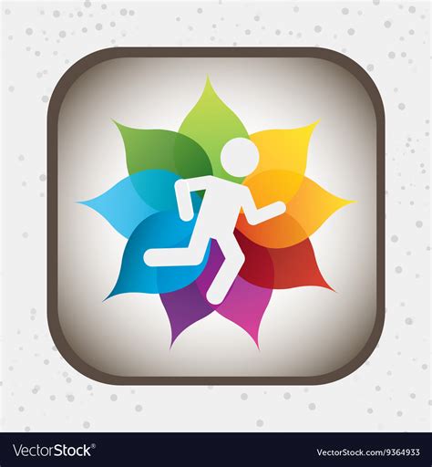 App store icon design Royalty Free Vector Image