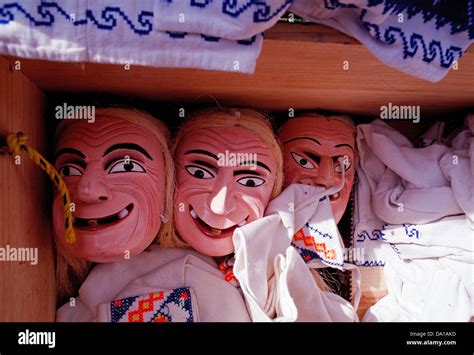 Close-up of masks Day of the Dead Festival Janitzio Michoacan State, Mexico Stock Photo - Alamy