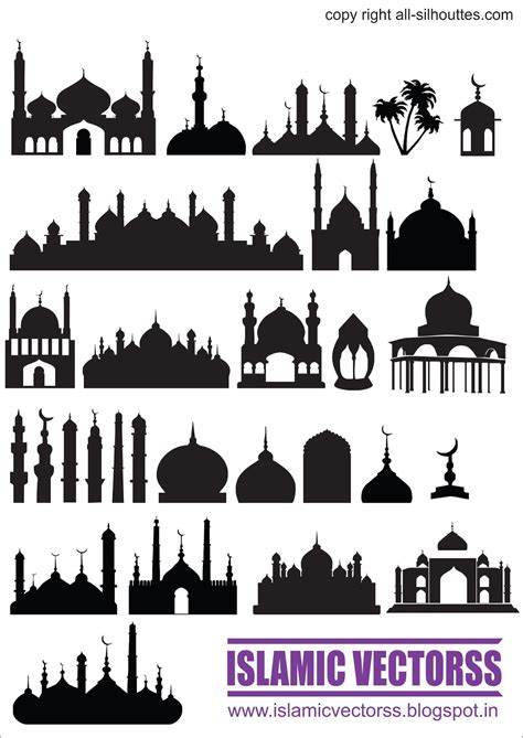 Islamic Vectors: Free download islamic masjid CDR islamic vector free