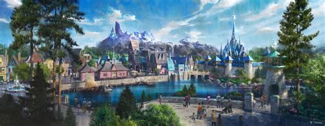 New Concept Art Released for Frozen Themed Land at Walt Disney Studios Park - WDW News Today