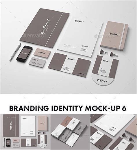 Branding identity mockup set | Free download