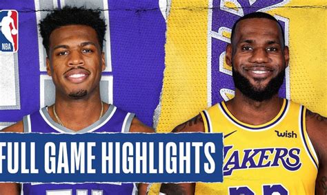 KINGS at LAKERS | FULL GAME HIGHLIGHTS | August 13, 2020 | Basketball ...