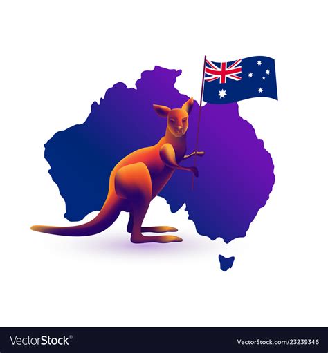 Top 105+ about kangaroo australia flag latest - NEC