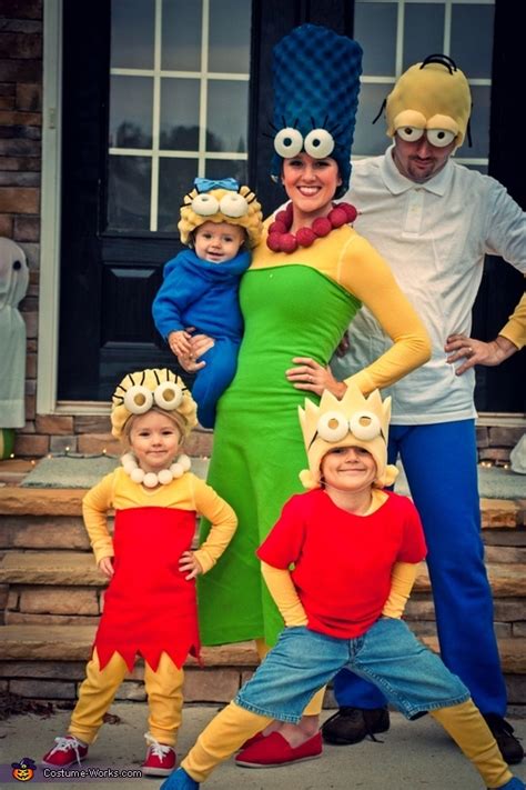 The Simpsons Family Costume | DIY Costumes Under $45