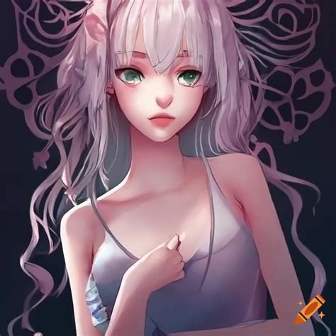 Anime-style girl illustration on Craiyon