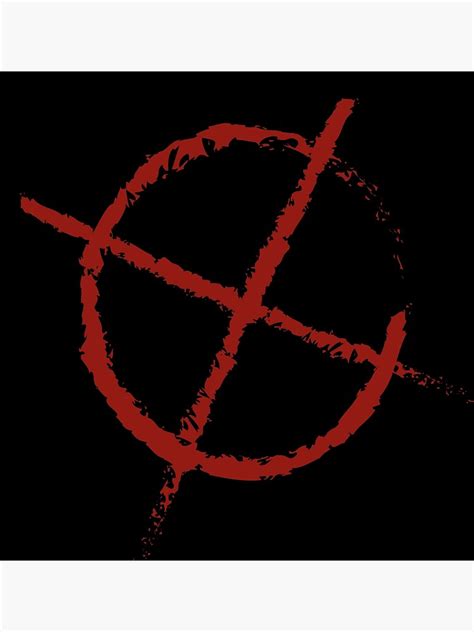 "Slenderman Symbol" Poster for Sale by thecryptkeeper | Redbubble