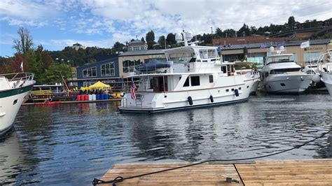 Seattle Lake Union Boats Afloat Show Move-in | Outer Reef Yachts