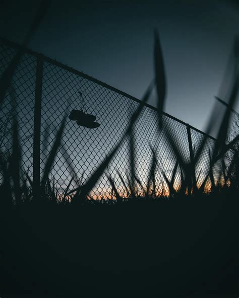 Photo of Chain-link Fence During Dawn · Free Stock Photo