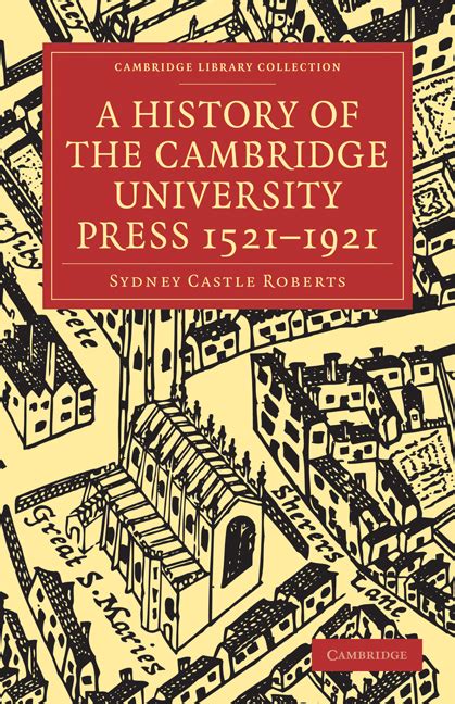 A History of the Cambridge University Press 1521–1921