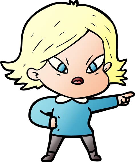 cartoon stressed woman 12546370 Vector Art at Vecteezy