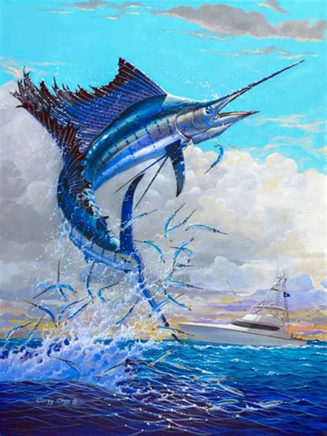 Marlin Painting at PaintingValley.com | Explore collection of Marlin ...